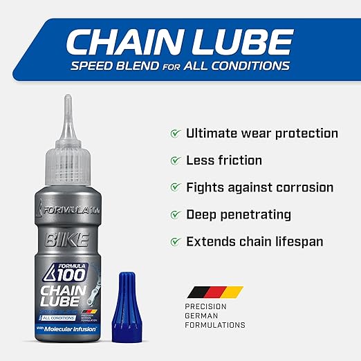 Chain Lube Pro Pack with All Conditions, Dry Conditions, & eBike Lubricant ??Collection of Lubricant for Bicycles & Electric Bikes ??Protects Against Wear & Corrosion ??Three 50ml Bottles