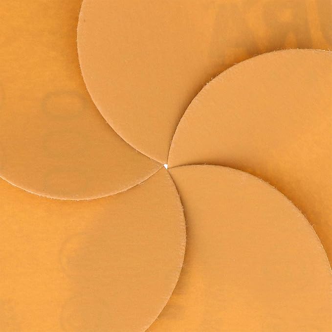 Dura-Gold Premium 2" Gold Hook & Loop Sanding Discs - 100 Grit (Box of 30) - High-Performance Extra Coarse Cut Abrasive Sandpaper Discs - for DA Sanders Drill, Sand Automotive Paint, Woodworking Wood