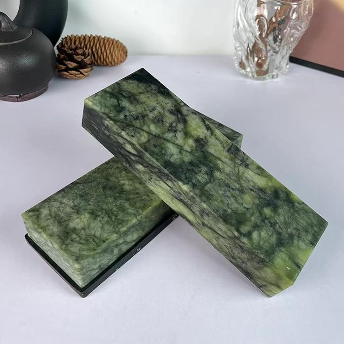 Whetstone, ultimately refined natural green whetstoneOilstone for cutting tools, 180 * 60 * 30mm