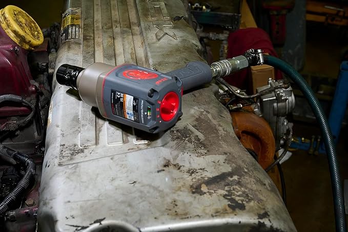 Ingersoll Rand 2146Q2MAX 1" Air Impact Wrench, Quiet, 2,000ft-lbs Nut-busting torque, Maintenance Duty, Pistol Grip