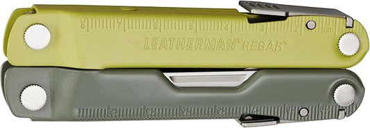LEATHERMAN, Rebar Multitool with Premium Replaceable Wire Cutters and Saw, Mossy Slate