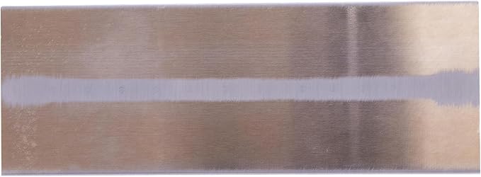 MARSHALLTOWN Golden Stainless Steel Finishing Trowel, 4.75 x 11.5 Inch Concrete, Masonry and Drywall Finishing Tool, Made in the USA, MXS2GSDC