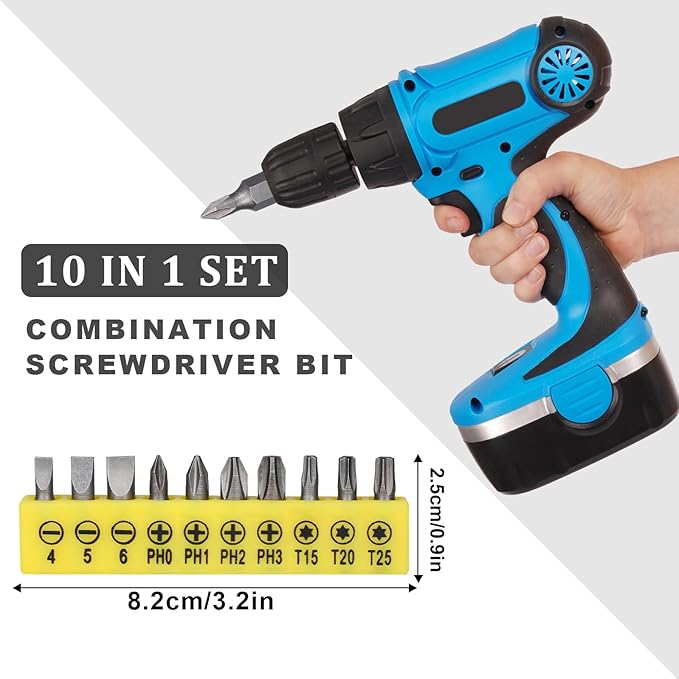 17 Pcs Flexible Drill Bit Extension, Include 2 Pcs Hex Shank 105째 Right Angle Drill Attachment 3Pcs Drill Bit Holder 10 Short Screwdriver Bits 90째 Angled Bits and Bendable Drill Bit Extension