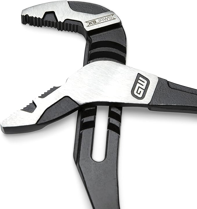 GEARWRENCH 8", 10?? & 12??PITBULL K9 Straight Jaw Dual Material Tongue and Groove Pliers Set - 82205CAZ