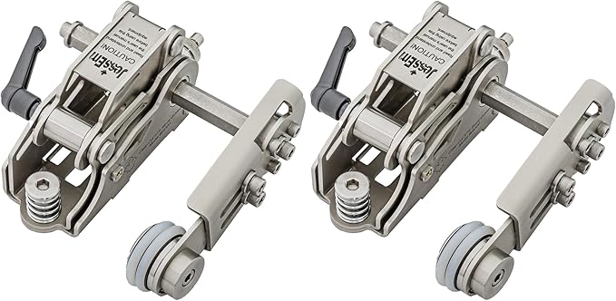 JessEm 04320 Clear-Cut STS Stock Guides for Table Saw – Precision Stainless Steel Rollers, Smooth Bearing System, Downforce and Feed Control for Accurate Safe Woodworking Cuts