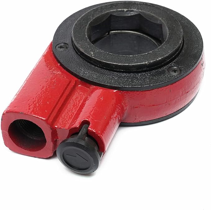Manual Ratcheting Pipe Threader Kit BSTP Portable Pipe Threader Handheld Ratchet Pipe Threading Set with 7 Dies Set 3/8", 1/2", 3/4", 1", 1-1/4", 1-1/2", 2" for Standard Galvanized Pipe or PP-R Pipe