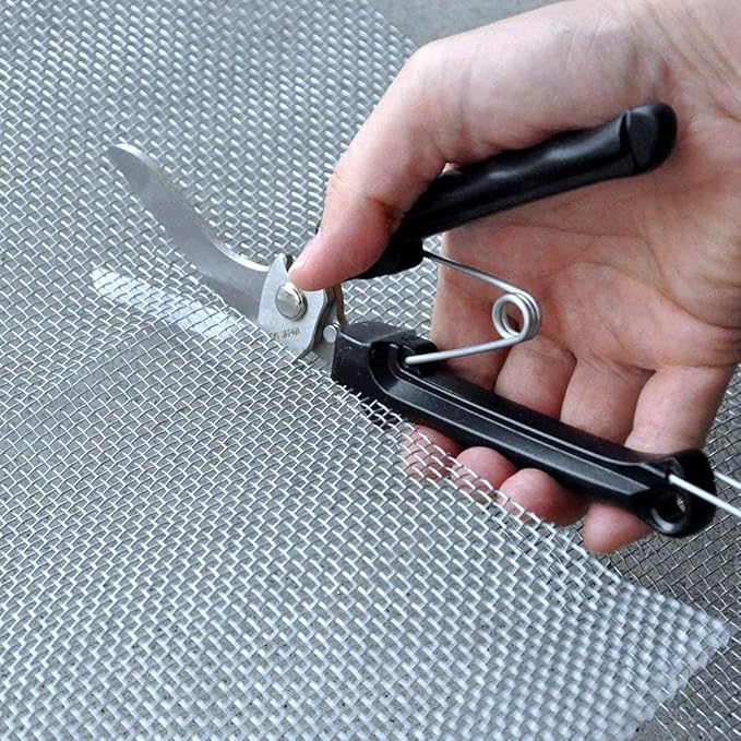 CANARY Carpet Cutter Tool Heavy Duty 8" Carpet Scissors for Rug, Artificial Grass, Metal Mesh, Cardboard, Wallpaper, Japanese Stainless Steel Blade, Made in JAPAN