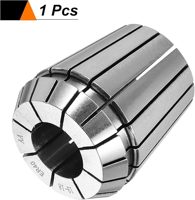 HARFINGTON Spring Collet Chuck ER40 19mm 65Mn Spring Steel Precision Router Collets for CNC Engraving Milling Lathe Tool