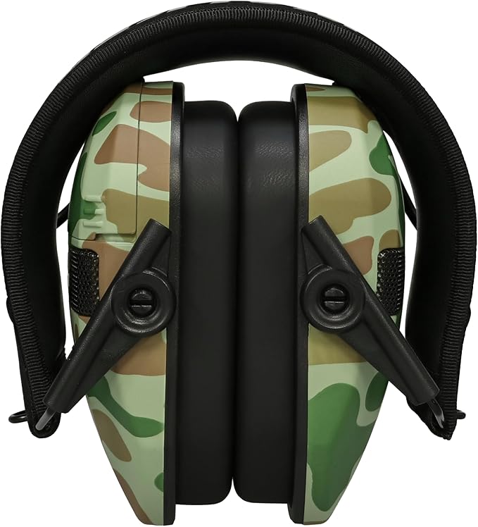 Walker's Razor Slim Ultra Low Profile Compact Design Adjustable Range Shooting Hunting Hearing Protection Electronic Earmuffs