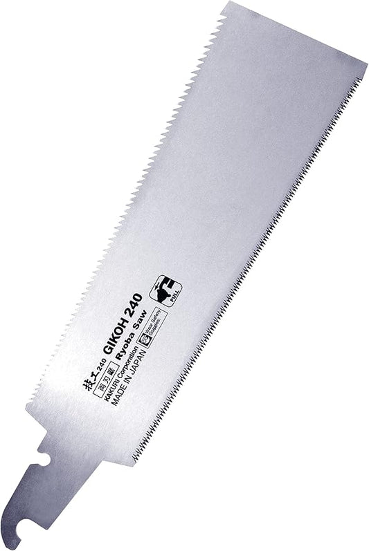 KAKURI Japanese Pull Saw Replacement Blade 9.5" - Tool-Free Blade Replacement - Made in Japan (1 pc)