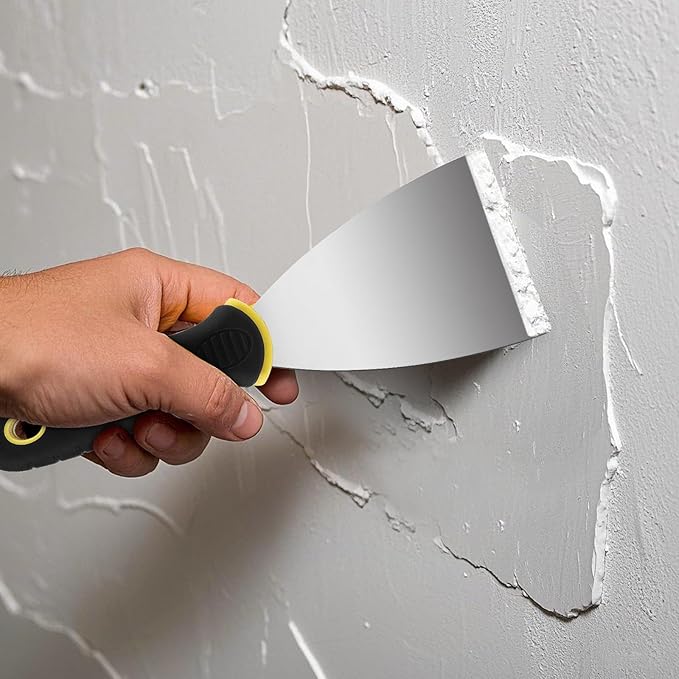 20 PCS 3 Inch Putty Knife, Stainless Steel Putty Knife Scraper, Spackle Knife for Drywall Finishing, Plaster Scraping, Patching and Painting, Decals, and Wallpaper