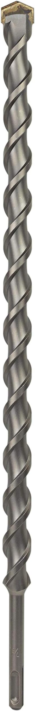7/8 Inch x 18 Inch SDS Plus Rotary Hammer Drill Bit, Carbide Tipped for Brick, Stone, and Concrete (7/8" x 16" x 18")