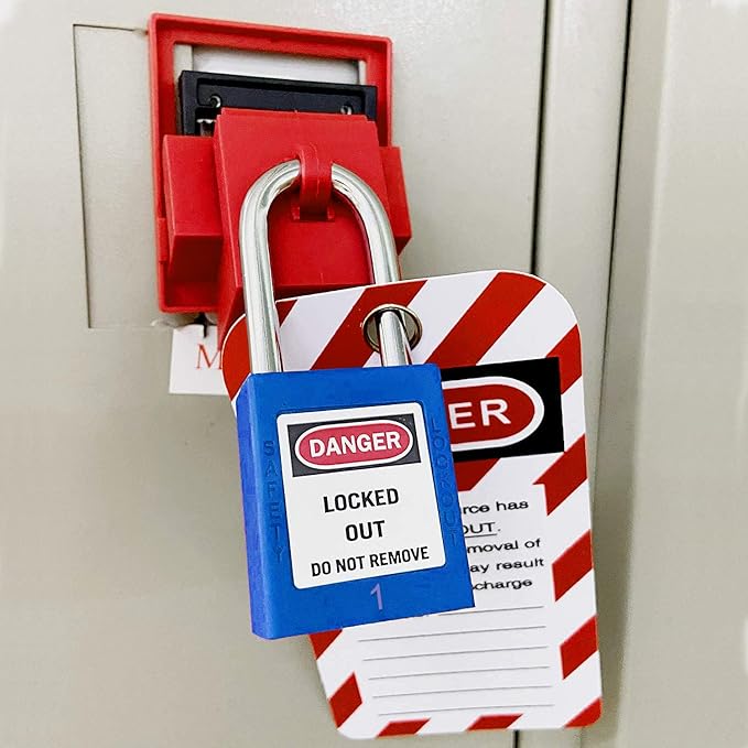 Lockout Tagout Locks, Safety Padlocks, Loto Locks Keyed Differently Lock Out Tag Out Device Plastic
