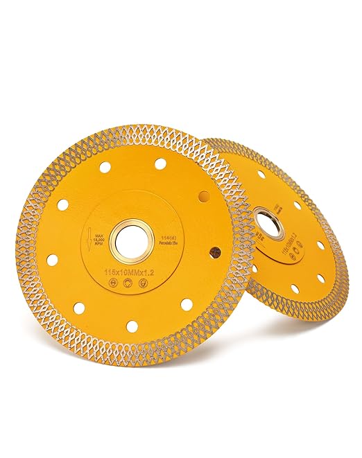 2 Pcs/Lot Super Thin Diamond Saw Blade Porcelain Cutting Blade for Cutting Granite Marbles Tiles (4.5-2pcs)……