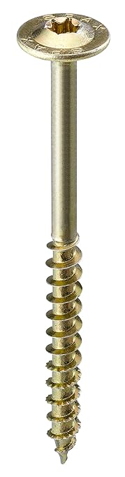 SPAX 1/4" x 4" Interior Washer Head Structural Wood Lag Screws Powerlags Torx T-Star (500 EA) Bulk Pail Bit Included Heavy Duty
