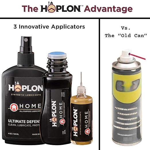 HOPLON Home Premium Lubricant Kit ??Precision Lubrication System with Snap-Shut Case for Serious DIYers ??100% Synthetic, Low-Odor Formula for Home & Garage with Three Precision Applicators