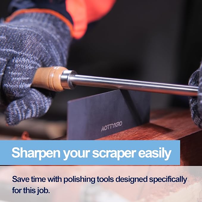 New Cabinet Scraper Cards and Cabinet Scraper Burnisher with 6 shapes,multi-functional engraving,deburring,polishing,contour sanding.for precision machining and confined spaces
