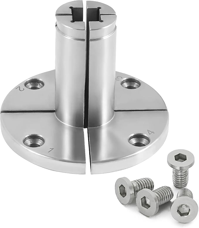 NCK-3.75Z-EDJ Extended Dovetail Jaws for BMWOOD NCK Series Woodturning Lathe chuck, Compatible with the Chucks: SuperNOVA2, G3 Nova, Robert Sorby Patriot, Record Power SC3, Record Power SC4.