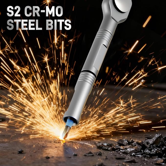 50-in-1 Precision Screwdriver Set, Magnetic Driver Kit with Multiple Bits for Electronics, Phone, Laptop, Watch, Eyeglass Repair, Professional & Home Use