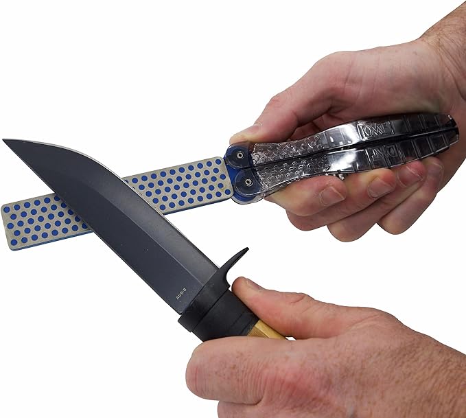 Diamond Machining Technology (DMT) FWCX Diafold 2-Sided Portable Diamond Sharpening Stone, Coarse/Extra Coarse
