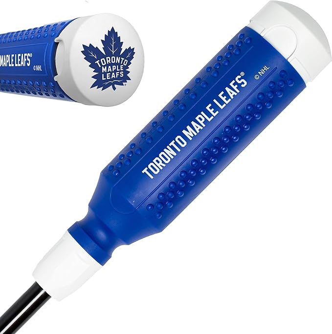 MEGAPRO짰 NHL짰 Team Edition Multi-bit Screwdriver | Officially Licensed NHL짰 Gear | Durable, Ergonomic, Pro-Grade Screwdriver (Toronto Maple Leafs짰)