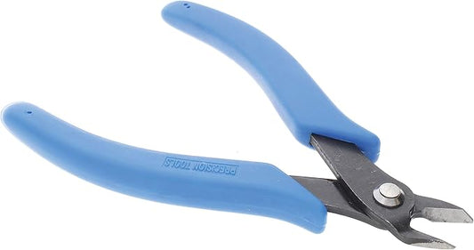 The Beadsmith Heavy Duty Side Cutter, 6 inches (152mm) with Blue Comfort Grip Handle and no Spring, Tool for Jewelry Making, Electronics or Micro Mechanics