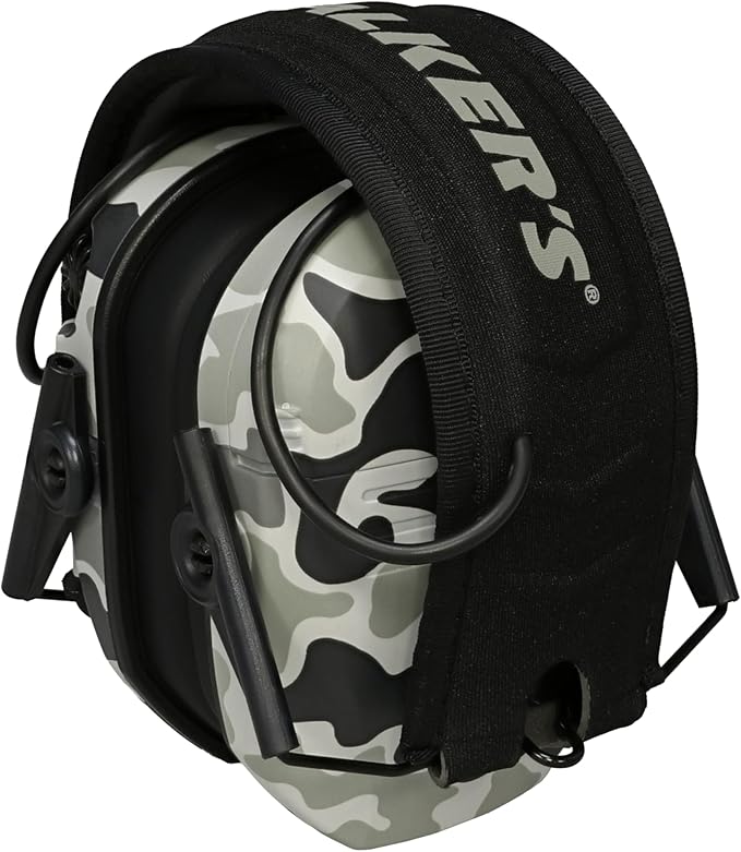 Walker's Razor Slim Ultra Low Profile Compact Design Adjustable Range Shooting Hunting Hearing Protection Electronic Earmuffs
