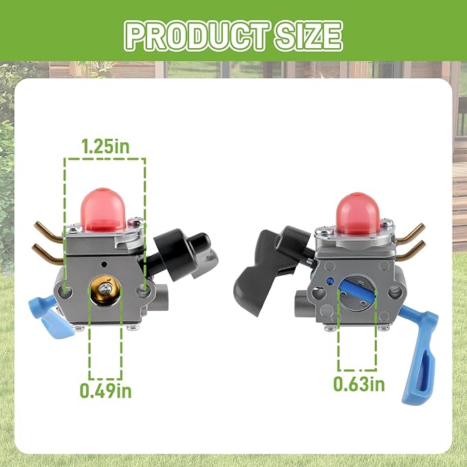 545180864 Carburetor Fits for Zama C1U-W51B C1U-W46 C1U-W51B for Husqvarna FB25 Handheld Blower with Air Filter Spark Plug