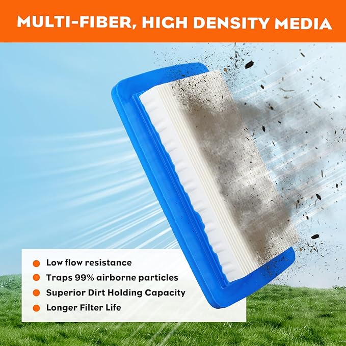 Hipa PB-770 Air Filter Tune Up kit for Echo PB-760 PB-770 PB-770H PB-770T PB-760LNH Backpack Blower Parts Replace A226000410 with Primer Bulb Fuel Filter Fuel Line Kit