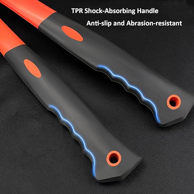 3 PCS 16oz Claw Hammer with Fiberglass Handle,Carbon Steel Nailing Hammer,Framing Hammer with Rip Claw,Anti-Vibration Grip