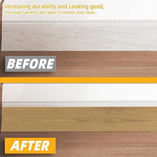 GSCIT Club Wood Grain Repair Tape, 15.7 inch X 15ft Self Adhesive Oak Grain Repair Patch for Tables, Chairs, Baseboards, Doors, Windows, Floors, Handicraft DIY.