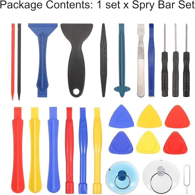MECCANIXITY 26 in 1 Spudger Pry Opening Tool Repair Kit Professional Electronics Magnetic Precision Screwdriver for Mobile Phone Laptop PC