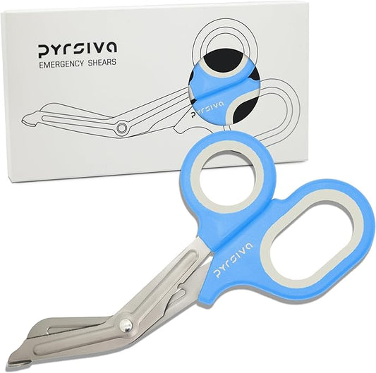 Trauma Shears ??7.5" Titanium-Coated Stainless Steel Bandage Scissors for Nurses, EMTs & Doctors | Professional Medical Shears for First Responders & Wound Care