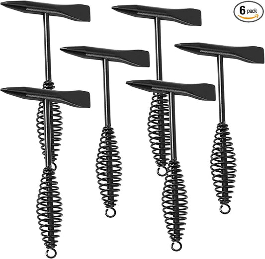 ZOENHOU 6 PCS 10.5" Welding Chipping Hammer, 1.1Lbs 500g Welding Hammer with Coil Spring Handle, Welding Slag Hammer