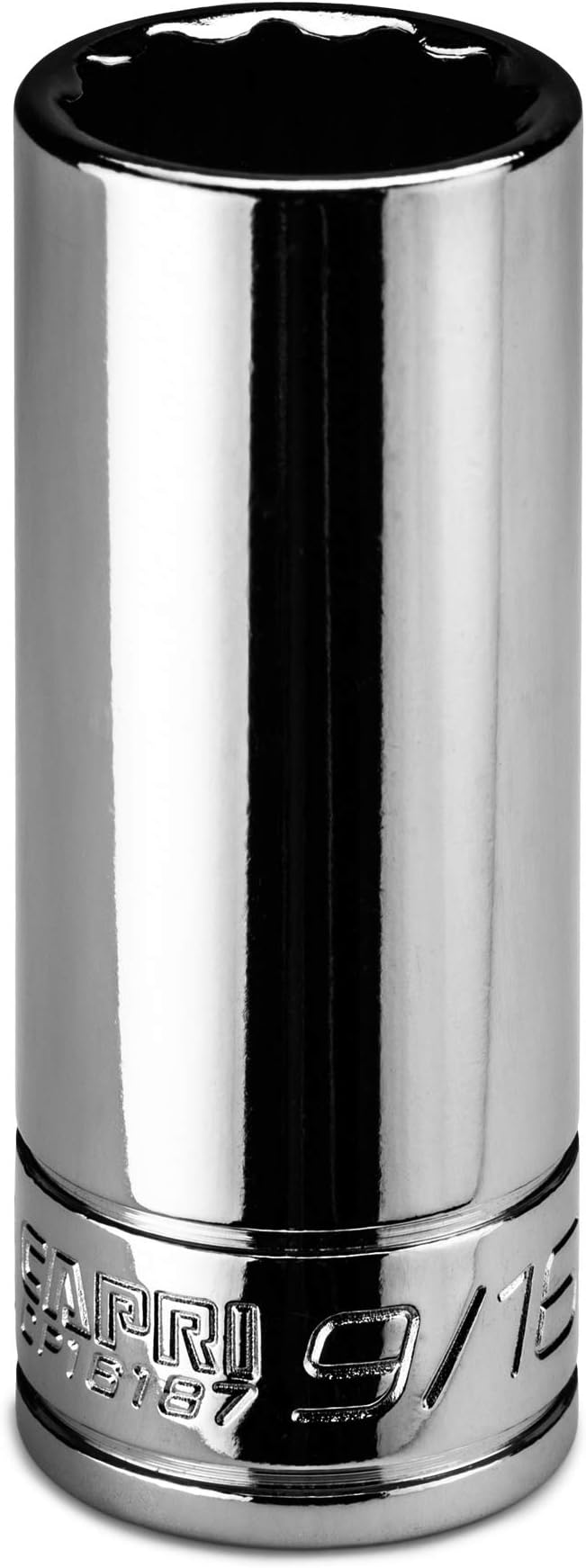 Capri Tools 9/16 in. Deep Socket, 1/4 in. Drive, 12-point, SAE