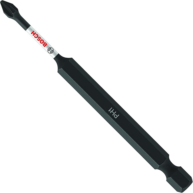 BOSCH ITPH13501 1-Piece 3-1/2 In. Phillips #1 Impact Tough Screwdriving Power Bit