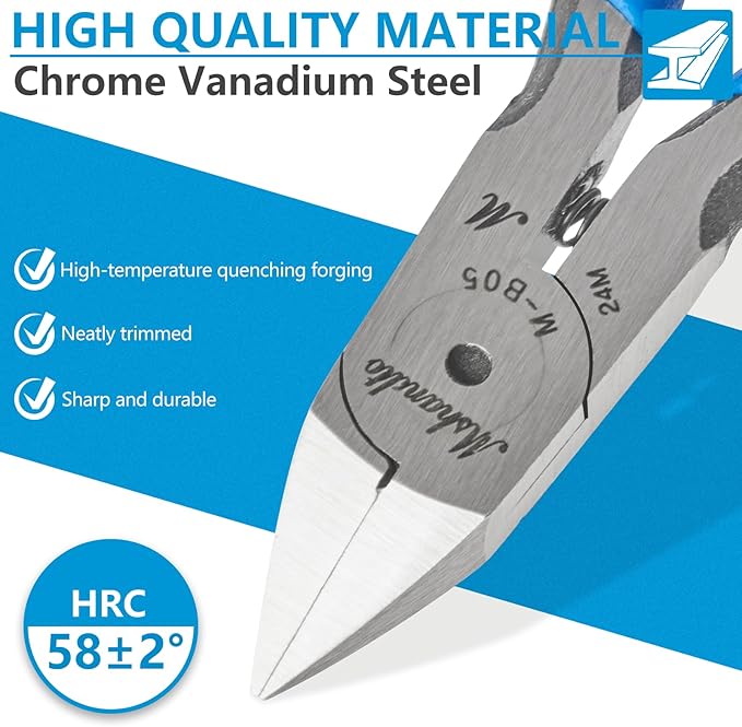 Wire Cutters 5" Flush Cutters (B06 w/013-2Pack)