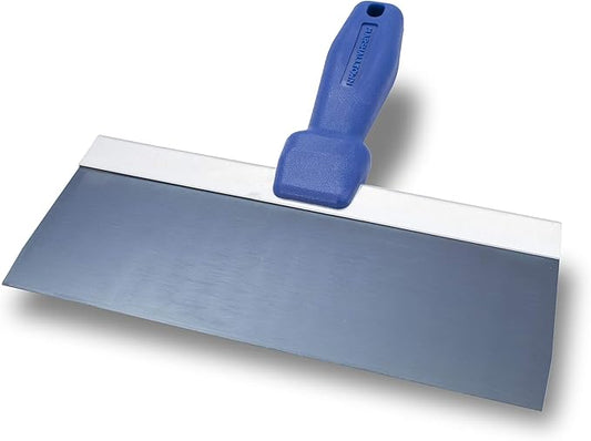 MARSHALLTOWN Blue Steel Taping Knives, 10, Inch Plastic Handle Drywall and Plastering, 5510P