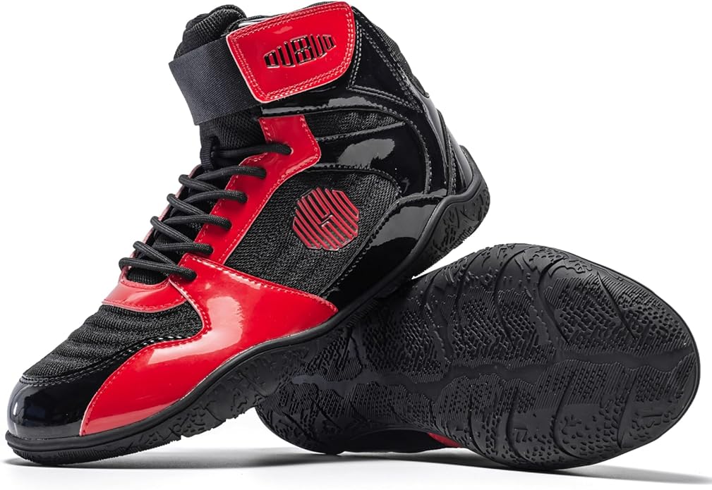 Men's Wrestling Shoes Boxing Shoes Weightlifting Sneaker Boots High Top Sneakers for Fighters