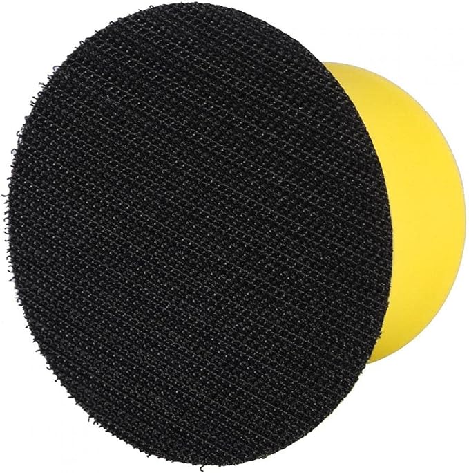 Round Hand Sanding Blocks 2/3/4/5inch Foam Hand Sanding Pad Block Dust (3 Inch)