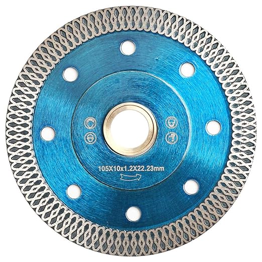 4" Diamond Cutting Blade Super Thin Porcelain Tile Blade for Granite Marble Ceramic Tile Cutting (4"-1)