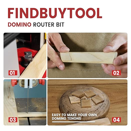 FINDBUYTOOL Domino Router Bit for Festool (D5)