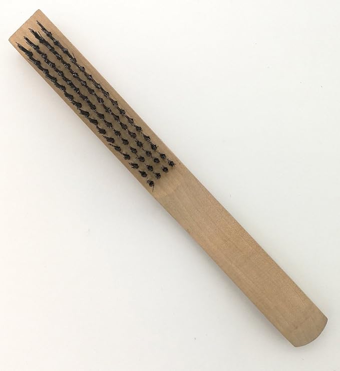 Welding Chipping Hammer with Coil Spring Handle,10.5",Cone and Vertical Chisel,10" Wire Brush