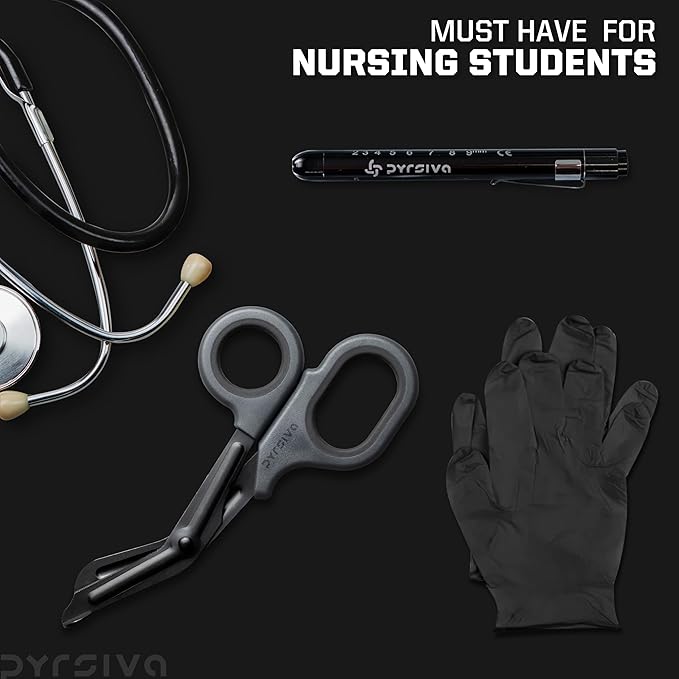 Trauma Shears ??7.5" Fluoride-Coated Stainless Steel Bandage Scissors for Nurses, EMTs & Doctors | Professional Medical Shears for First Responders & Wound Care
