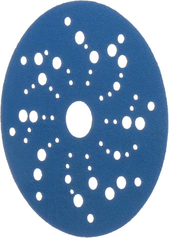 3M Hookit Blue Abrasive Disc Multihole 36159 (4PK)