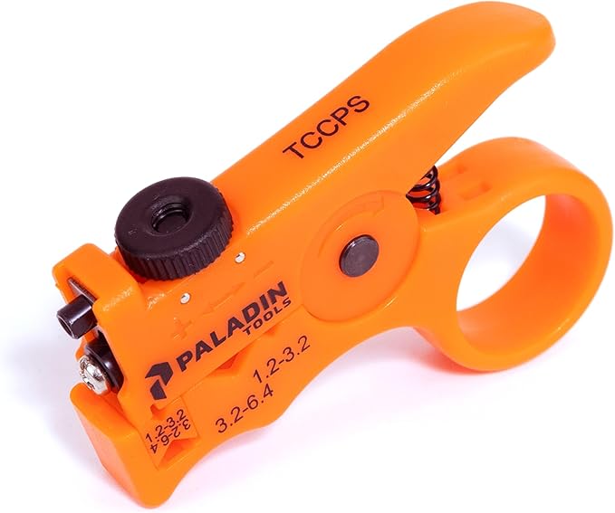 Paladin Tools Fiber Optic Stripper, Fiber Ring and Slit Clothespin Stripper (Pro Grade)