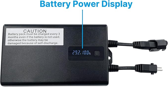 Power Recliner ZBPOWER 2200mAh Rechargeable Battery Pack Model Kits with Wall Power Supply and Y Power Cable