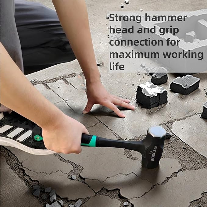 Generic BESTECC 2lb Sledge Hammer, mini Strike Drilling Crack Sledgehammer with No-Slip Cushion Grip 2 Pound