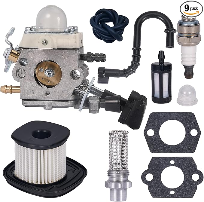 BG86 Carburetor for STIHL SH86 SH86C BG86C BG86CE BG86Z BG86CEZ Leaf Blower Replace Zama C1M-S261B 4241-120-0623 4241-120-0616 With Stub Spark Arrestor Air Filter Kit