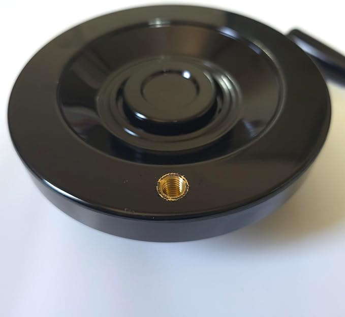 5.5" Ultimate Handwheel For or Less 3/4" Shaft 1 Set Used as Replacement Parts for Milling, Lathe, Drill press, Tailstock, Liquid Filling Machine, etc. Easy installation, Made in Korea.